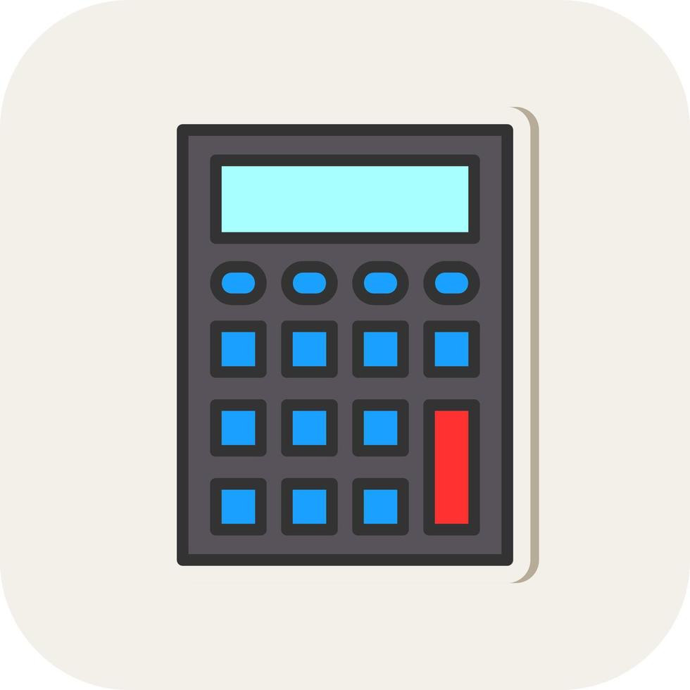 Calculator Vector Icon Design