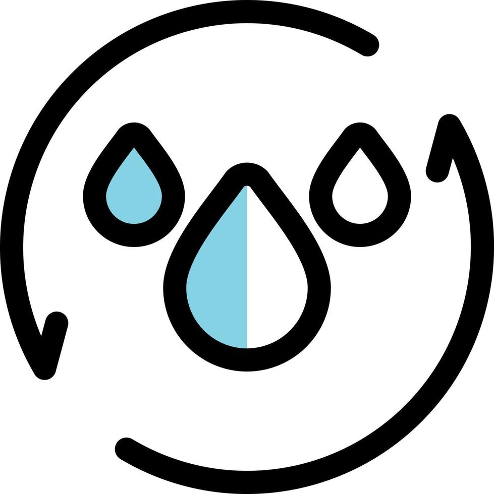 Save Water Vector Icon Design