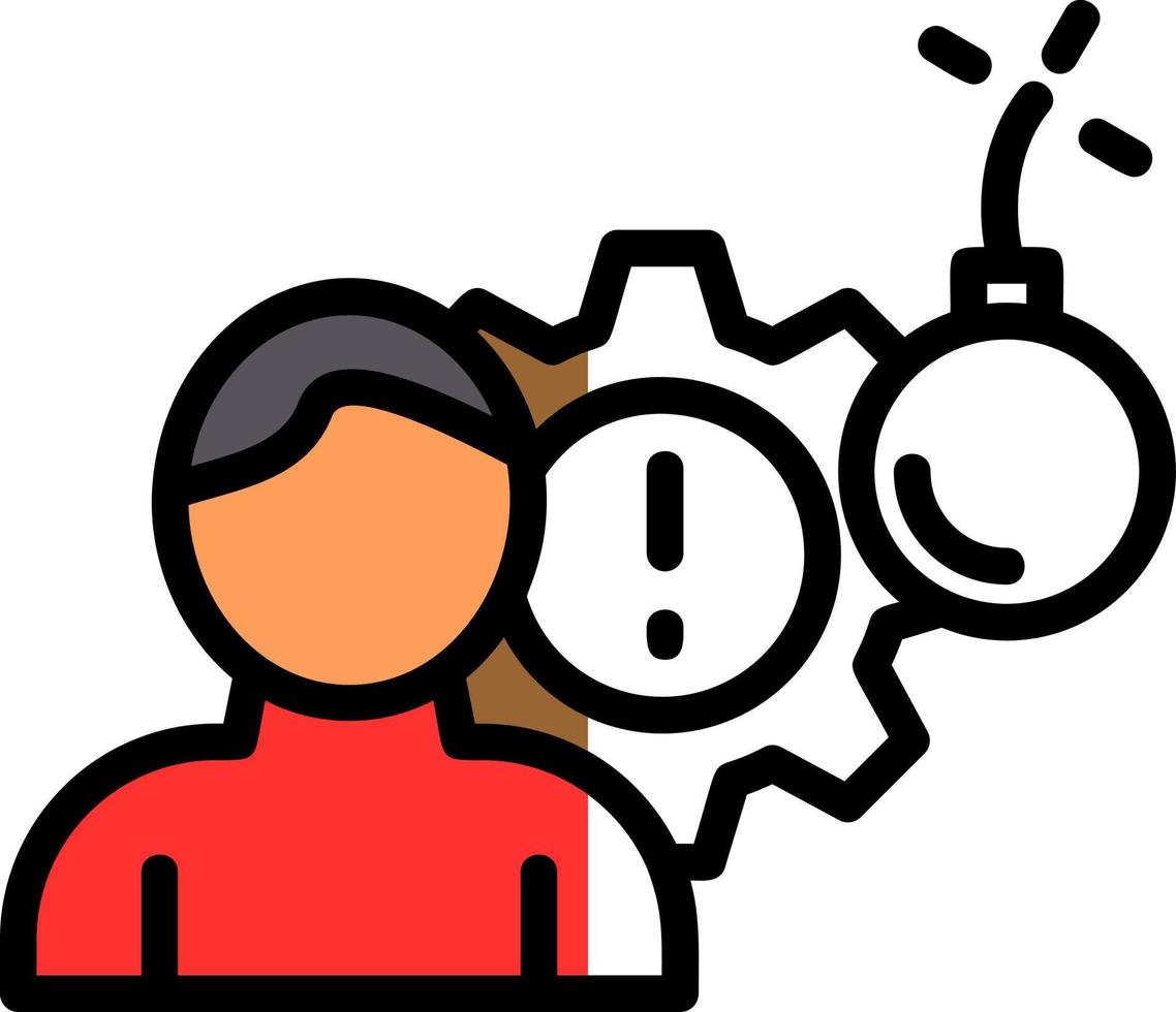 Catastrophe Vector Icon Design