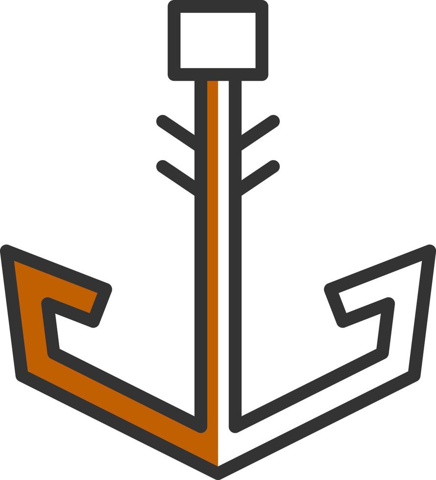 Anchor Vector Icon Design