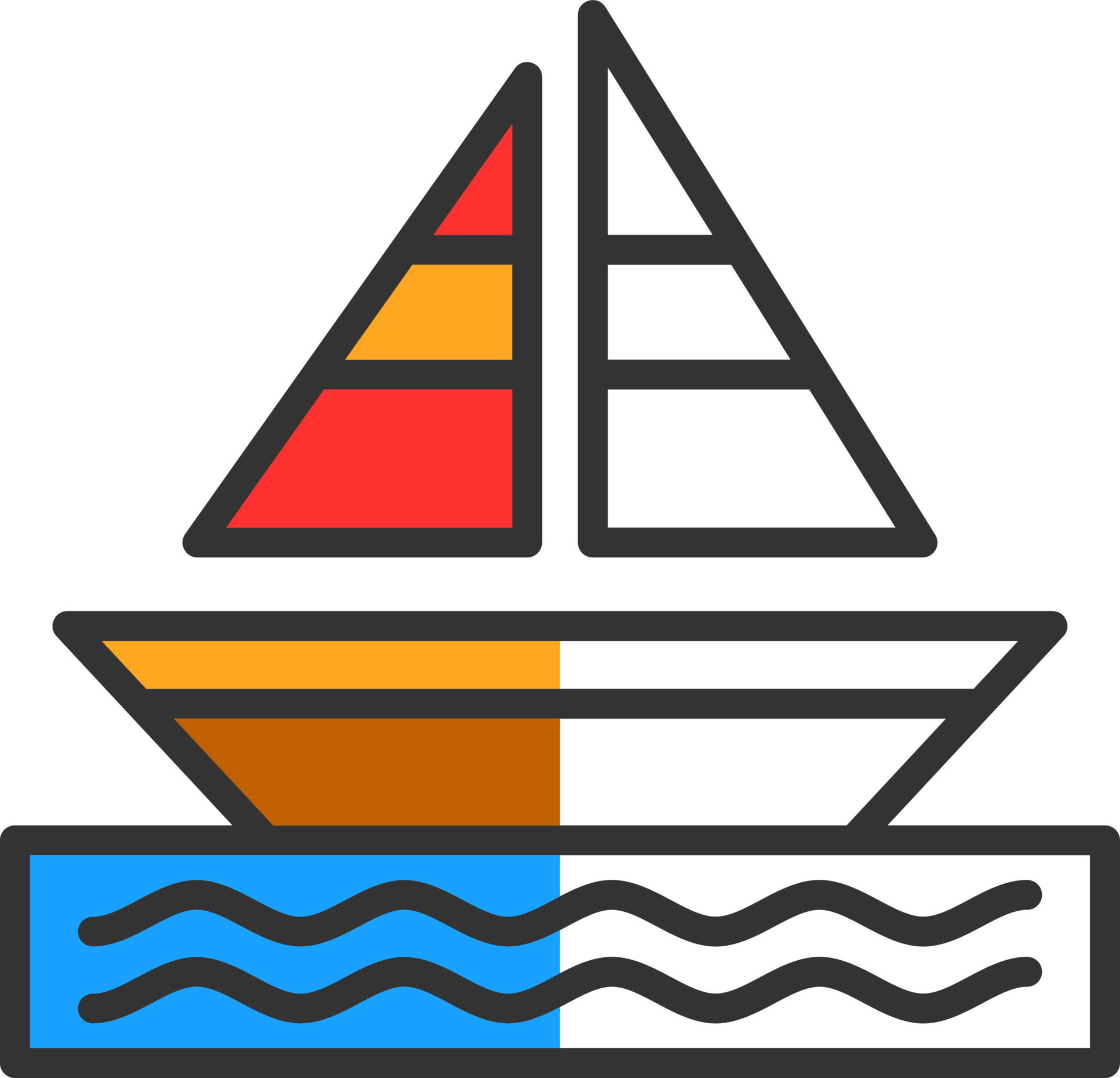 Sailing Vector Icon Design 21075932 Vector Art at Vecteezy