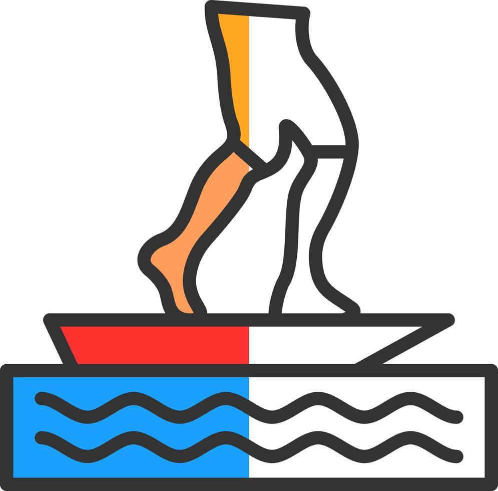 Flowrider Vector Icon Design