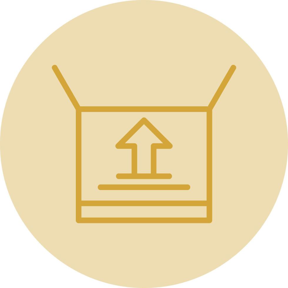 Open Box Vector Icon Design