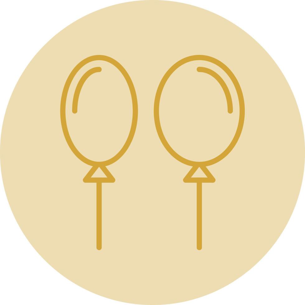 Balloons Vector Icon Design