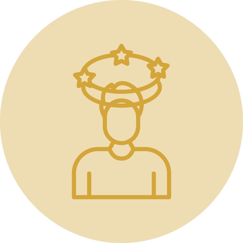 Dizzy Vector Icon Design