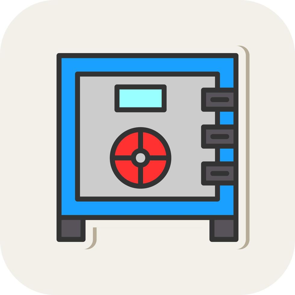 Safebox Vector Icon Design