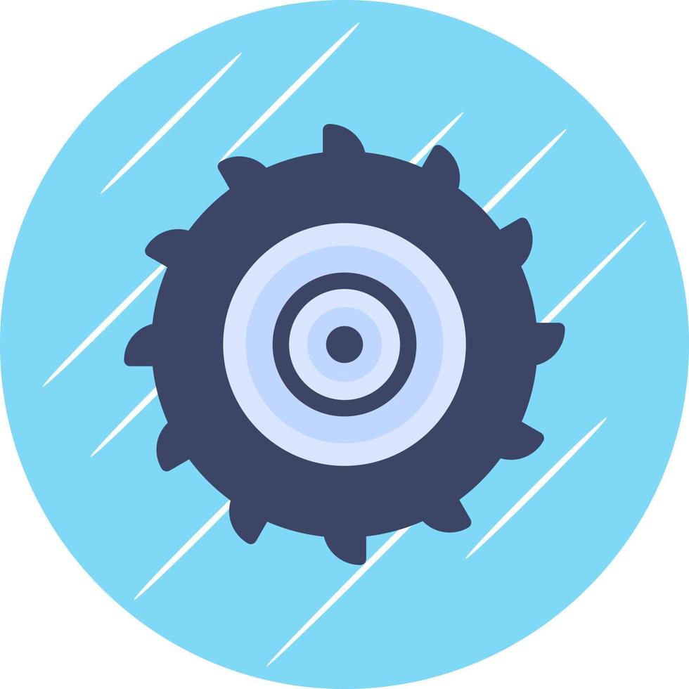 Circular Saw Vector Icon Design