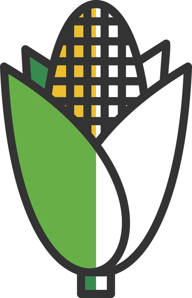 Corn Vector Icon Design