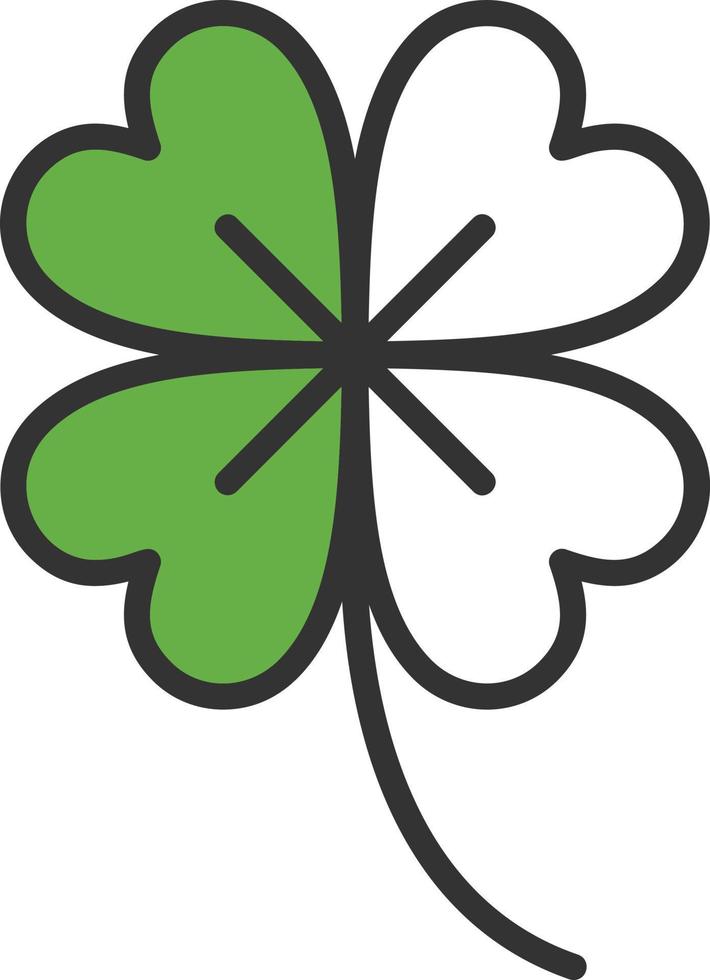 Clover Vector Icon Design