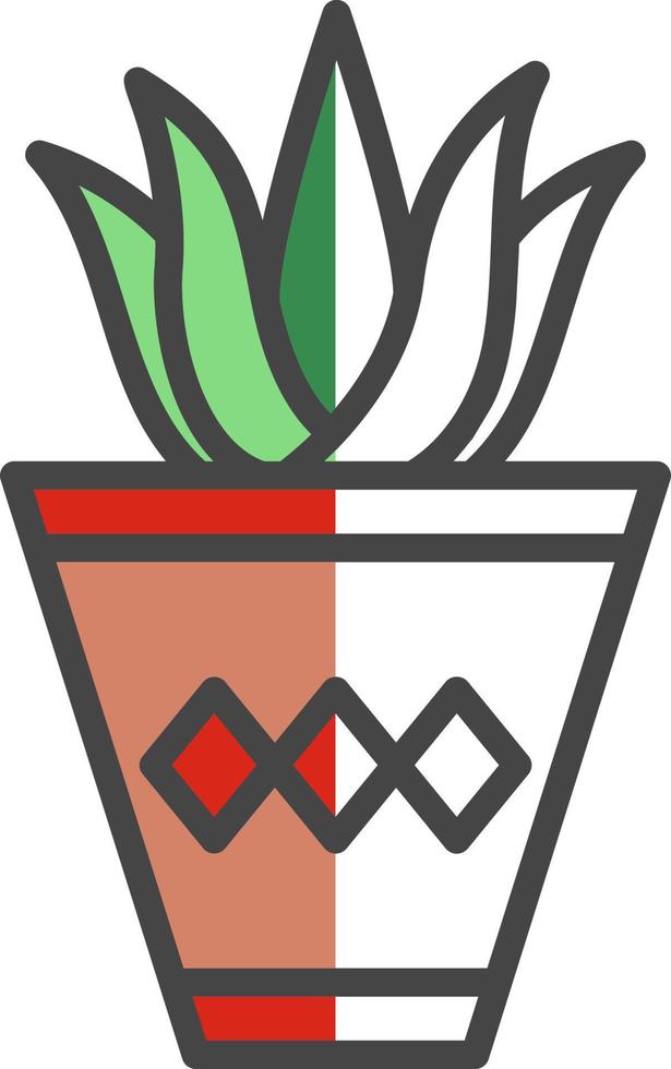 Aloe Vera Vector Icon Design
