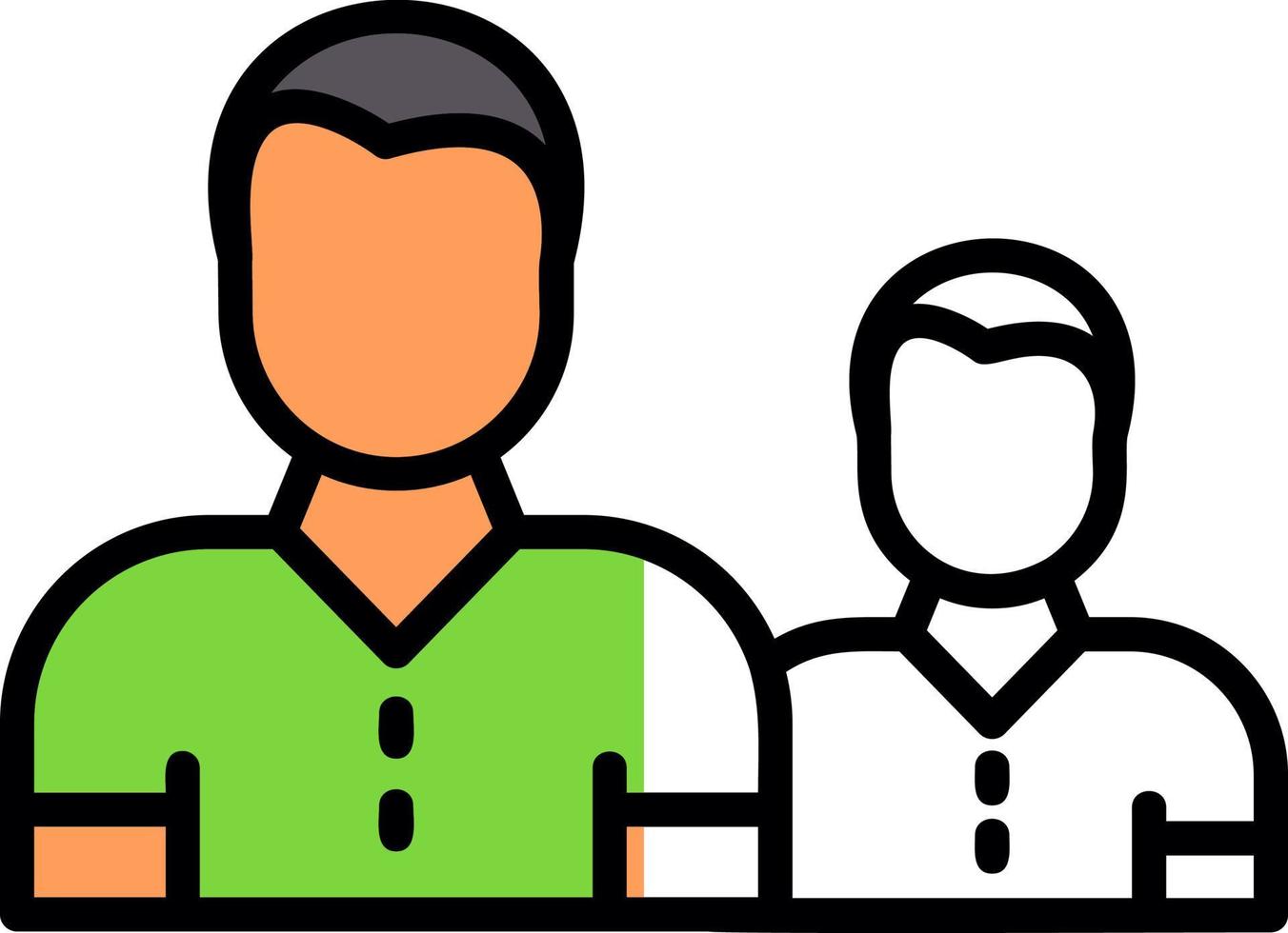 Child Consent Vector Icon Design