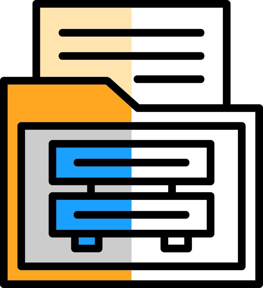 Data Controller Vector Icon Design