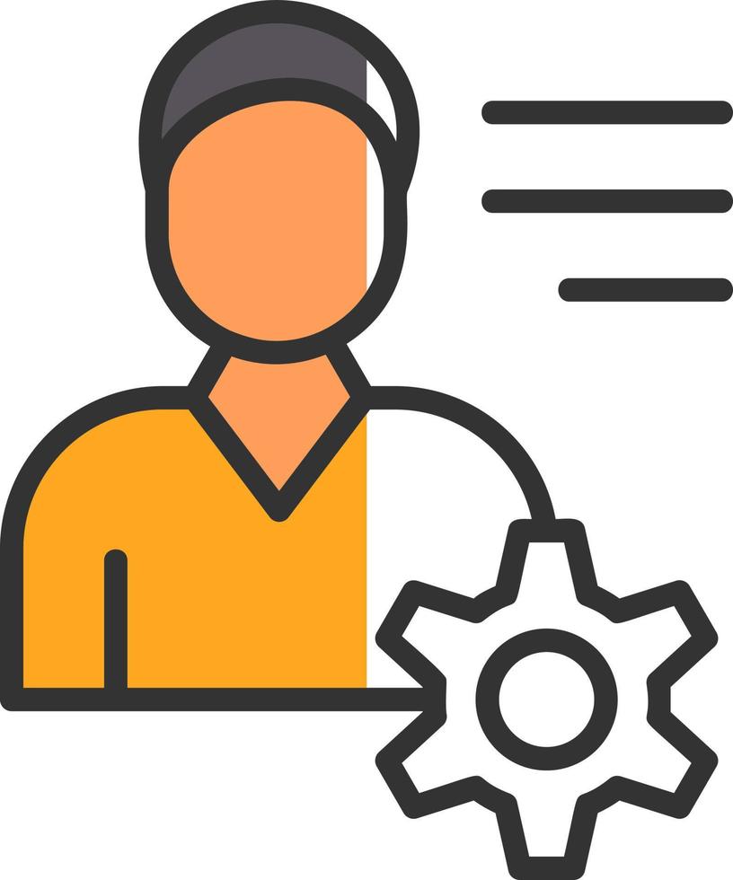 Human Resource Vector Icon Design