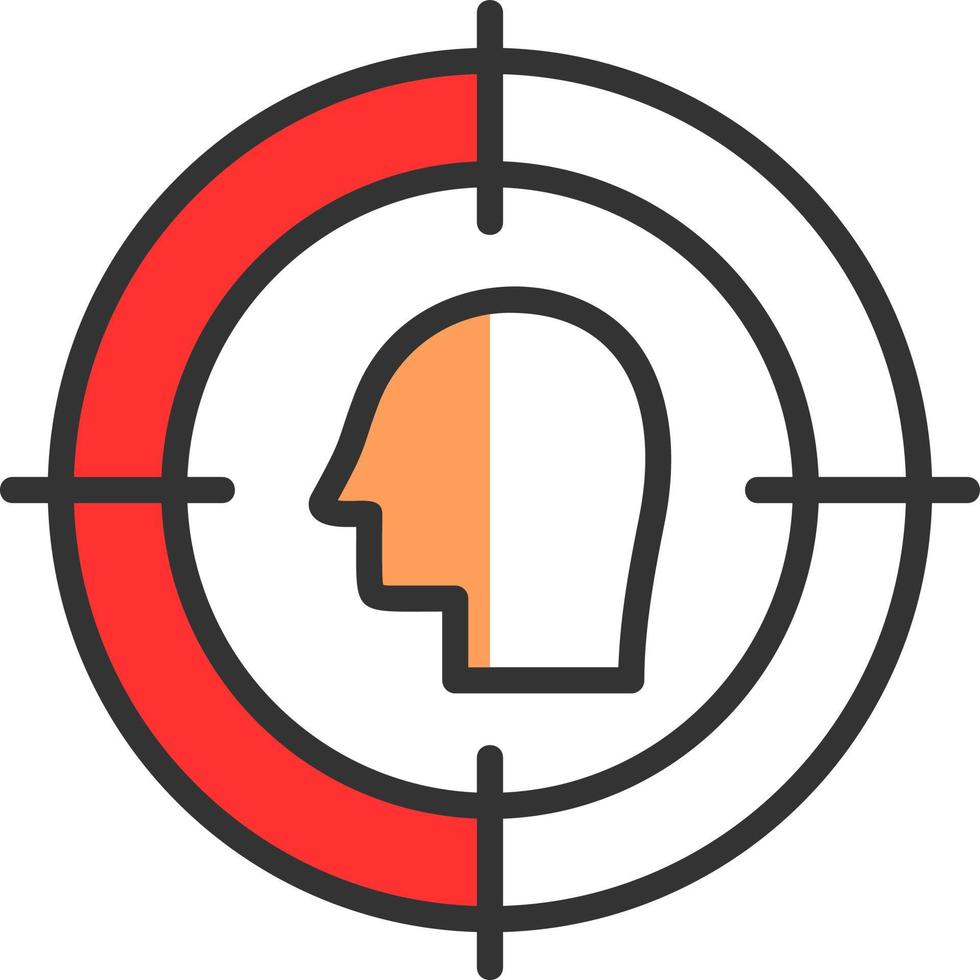 Head Hunting Vector Icon Design