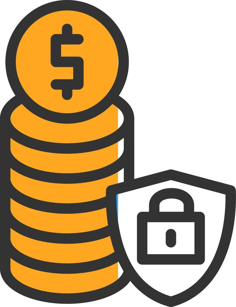 Funds Protection Vector Icon Design