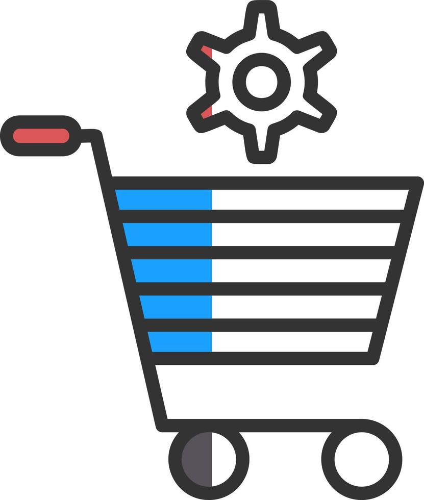 Ecommerce Solutions Vector Icon Design