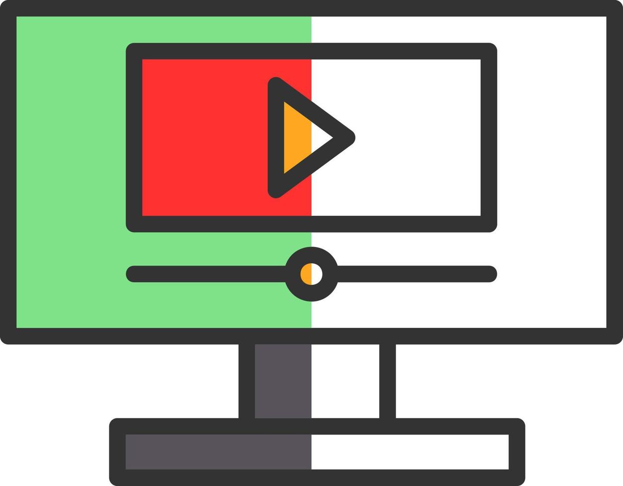 Live Stream Vector Icon Design