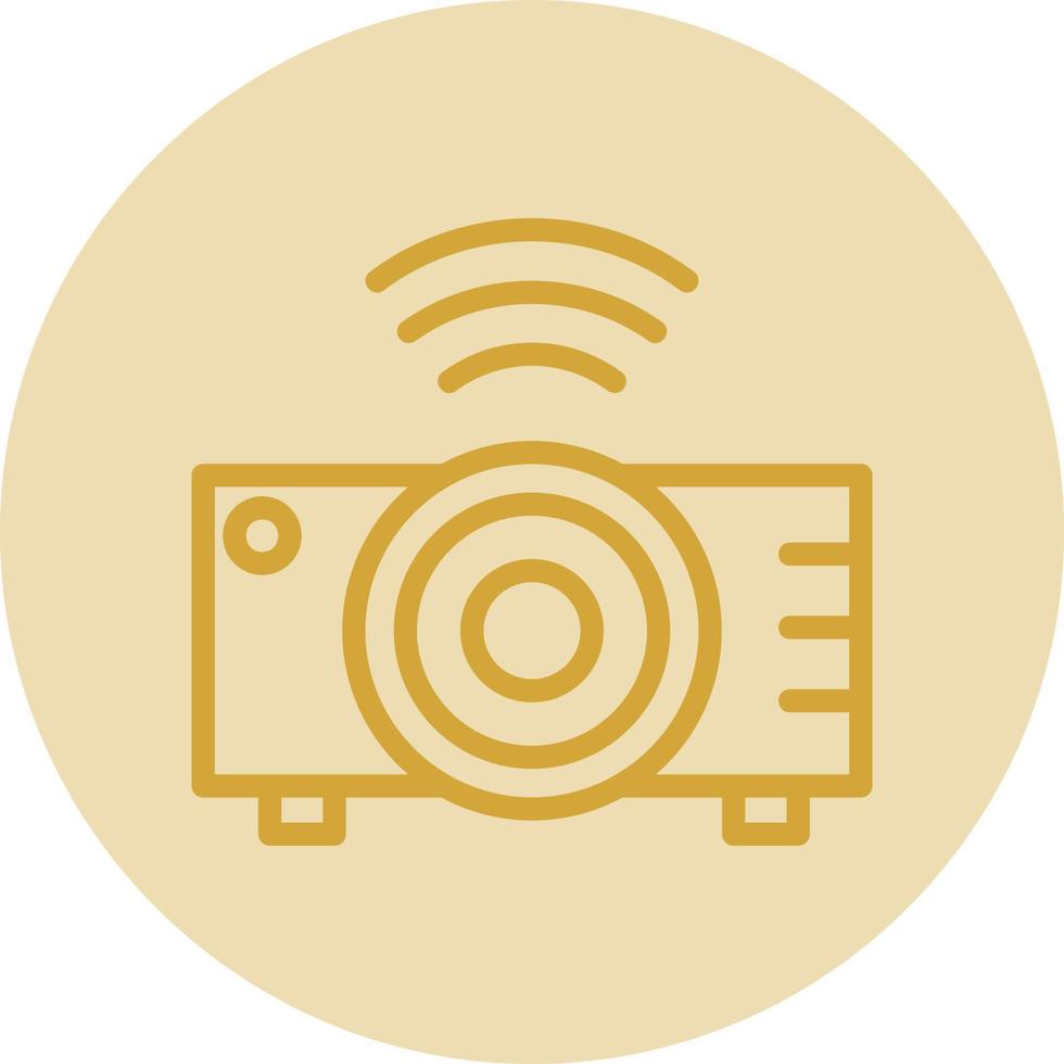 Projector Vector Icon Design