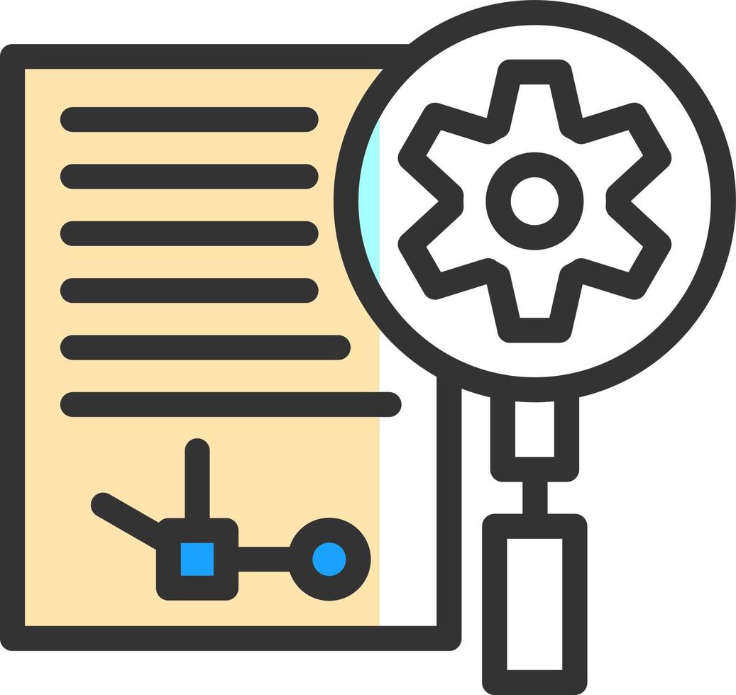 Research And Development Vector Icon Design