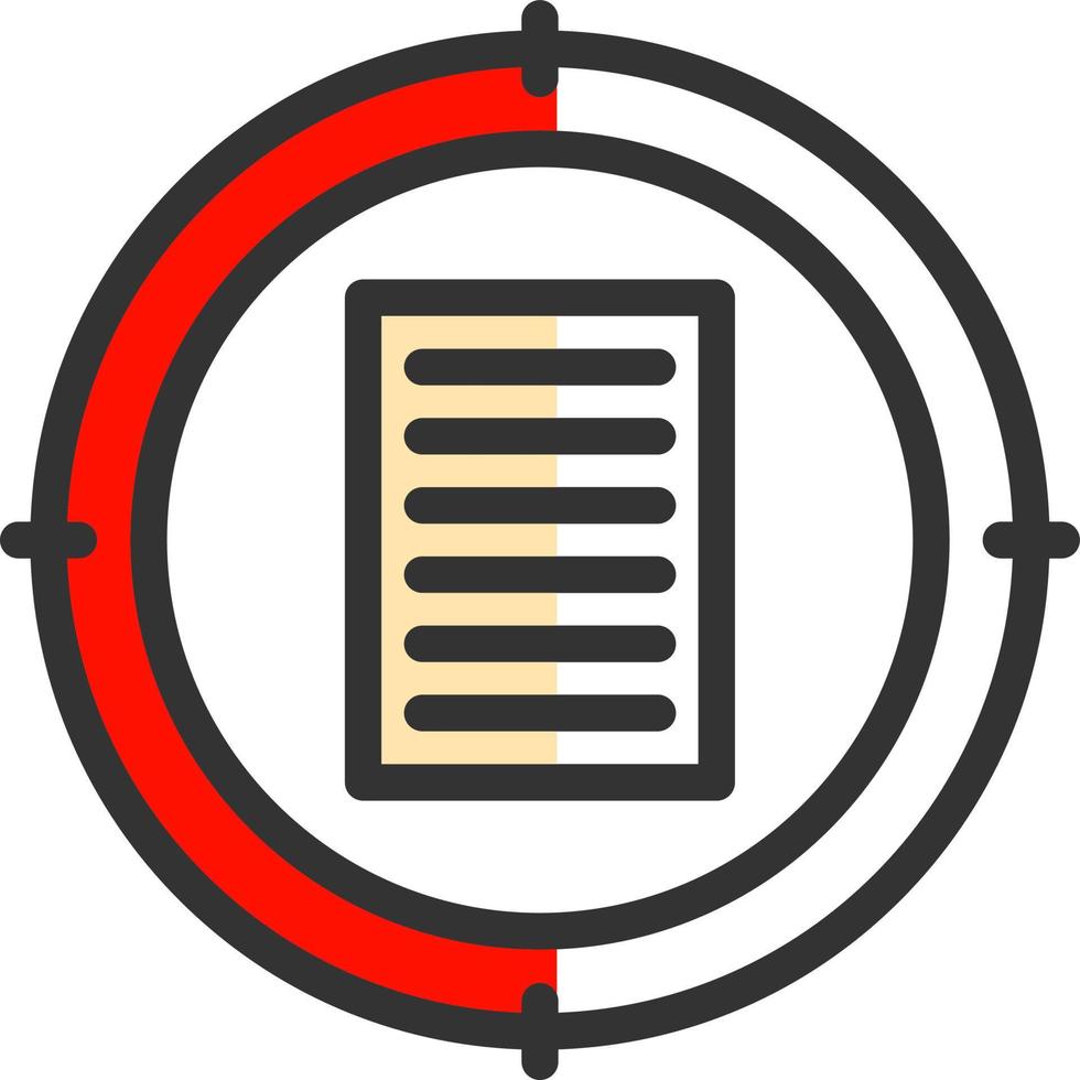 Contextual Targeting Vector Icon Design