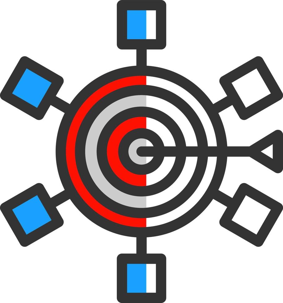 Marketing Strategy Vector Icon Design