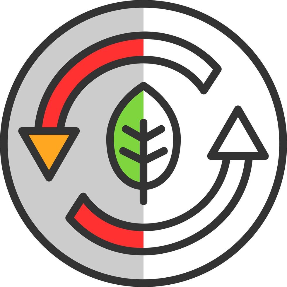 Continuous Updating Vector Icon Design