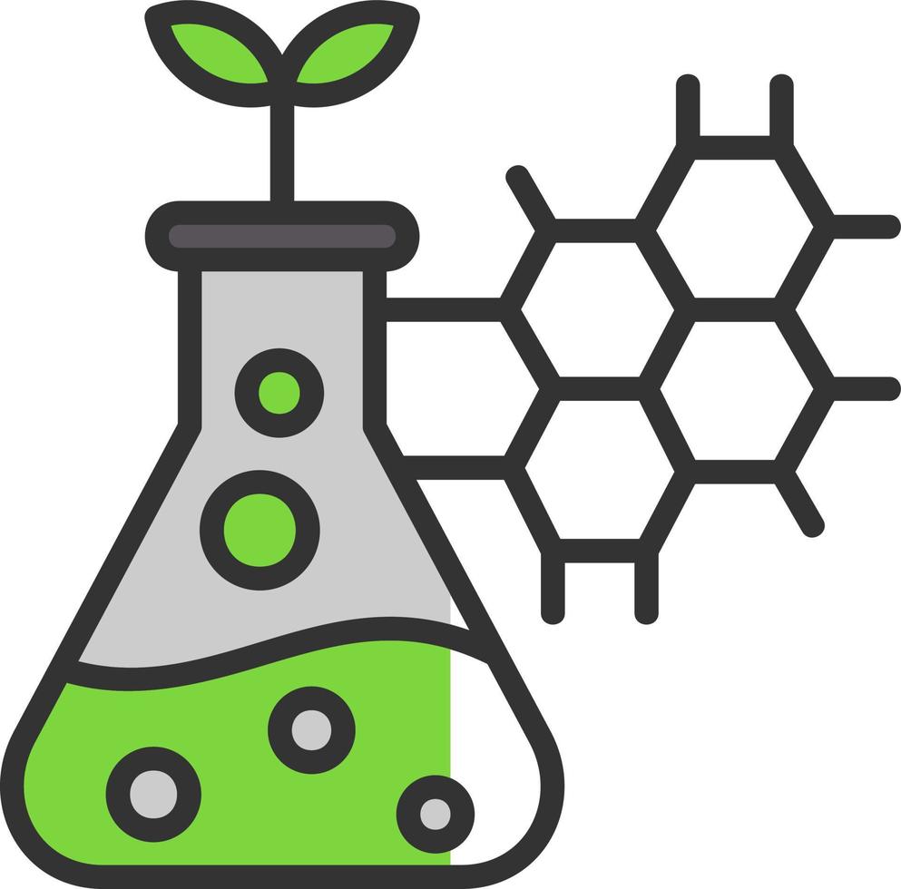 diseño de icono de vector de biotecnología