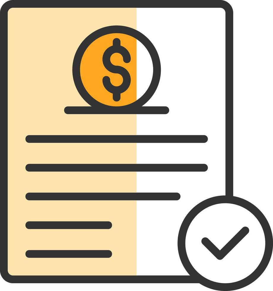 Investment Agreement Vector Icon Design