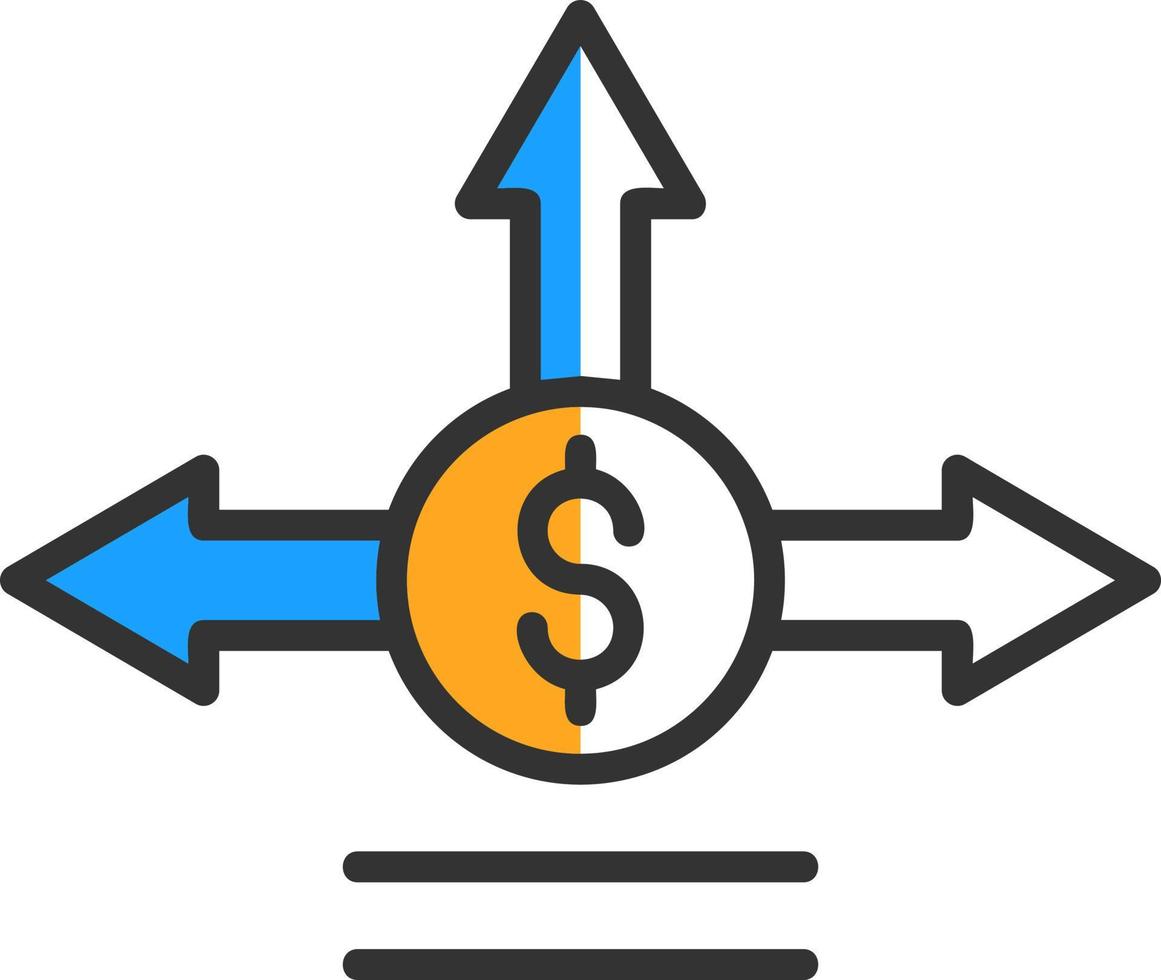 Investment Decision Vector Icon Design