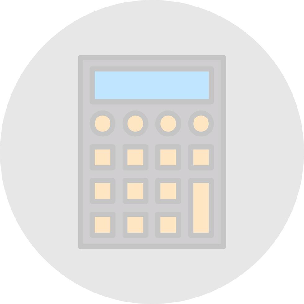 Calculator Vector Icon Design