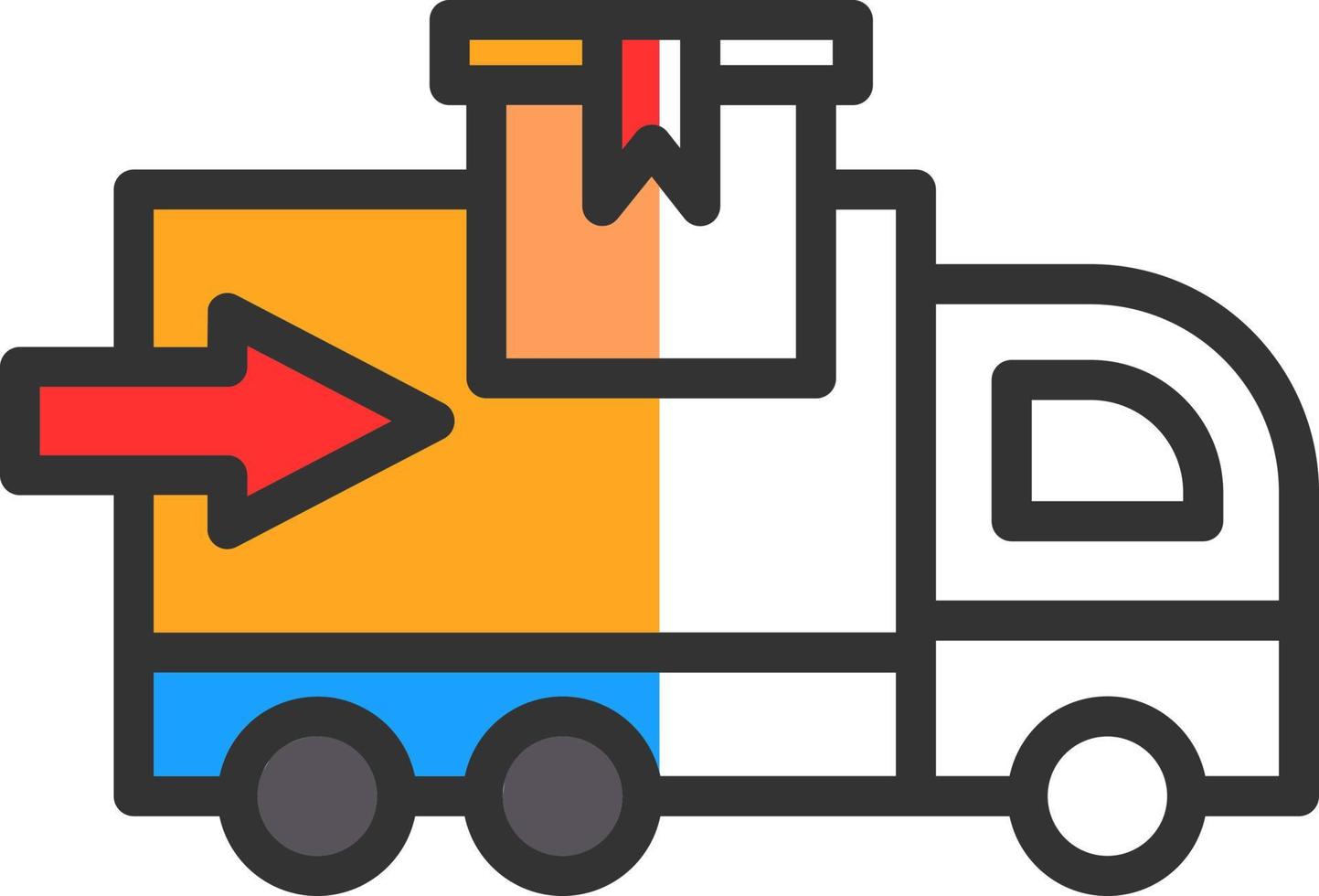 Express Shipping Vector Icon Design