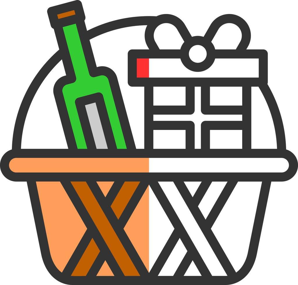 Gift Bundle Vector Icon Design