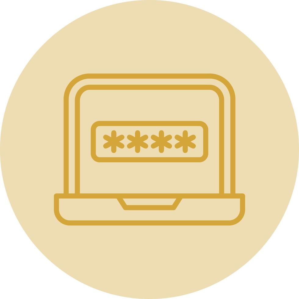 Login Vector Icon Design