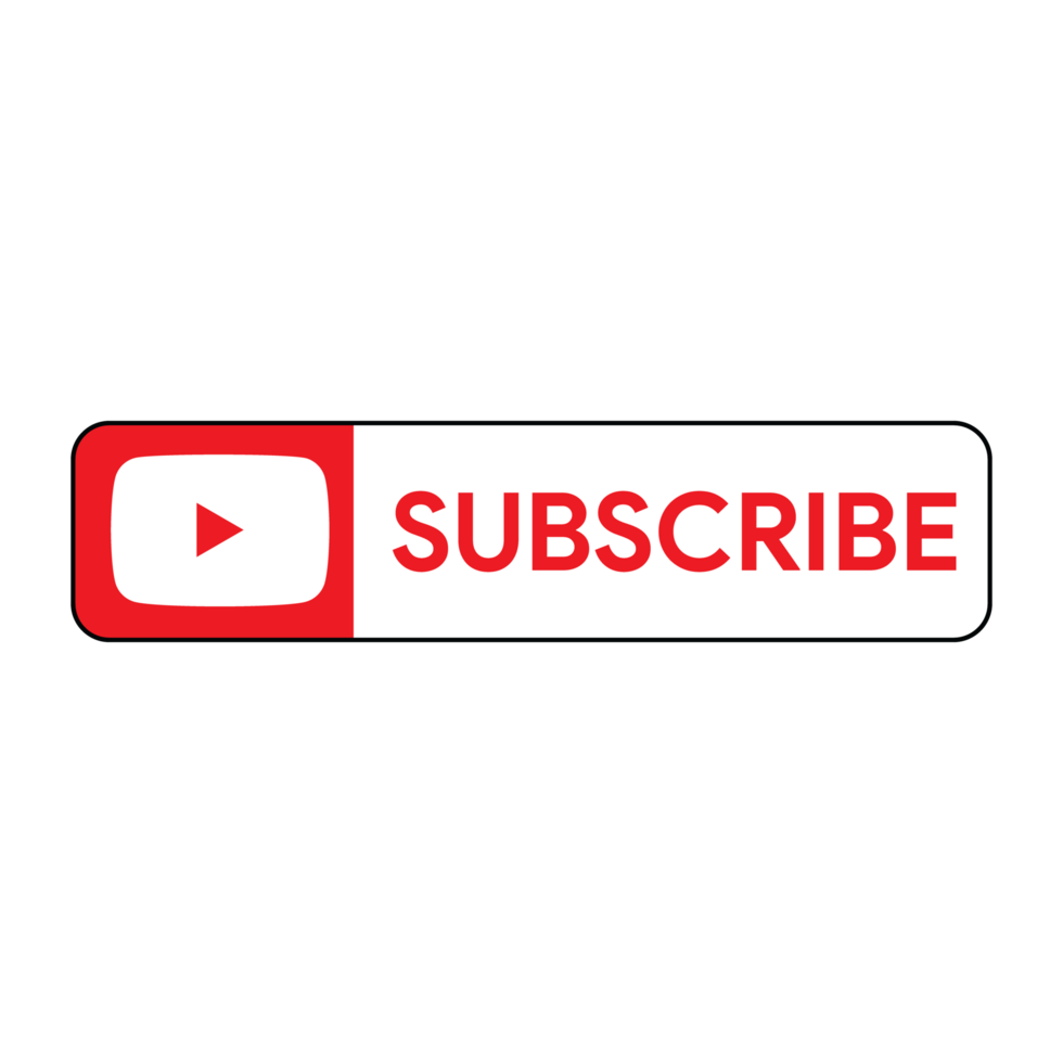 youtube subscribe transparent