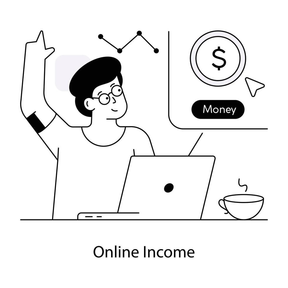 Trendy Online 21079303 Vector Art at Vecteezy