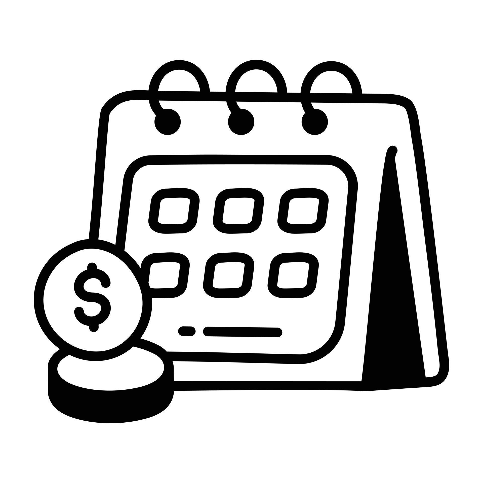 Trendy payment schedule 21079422 vector art at vecteezy