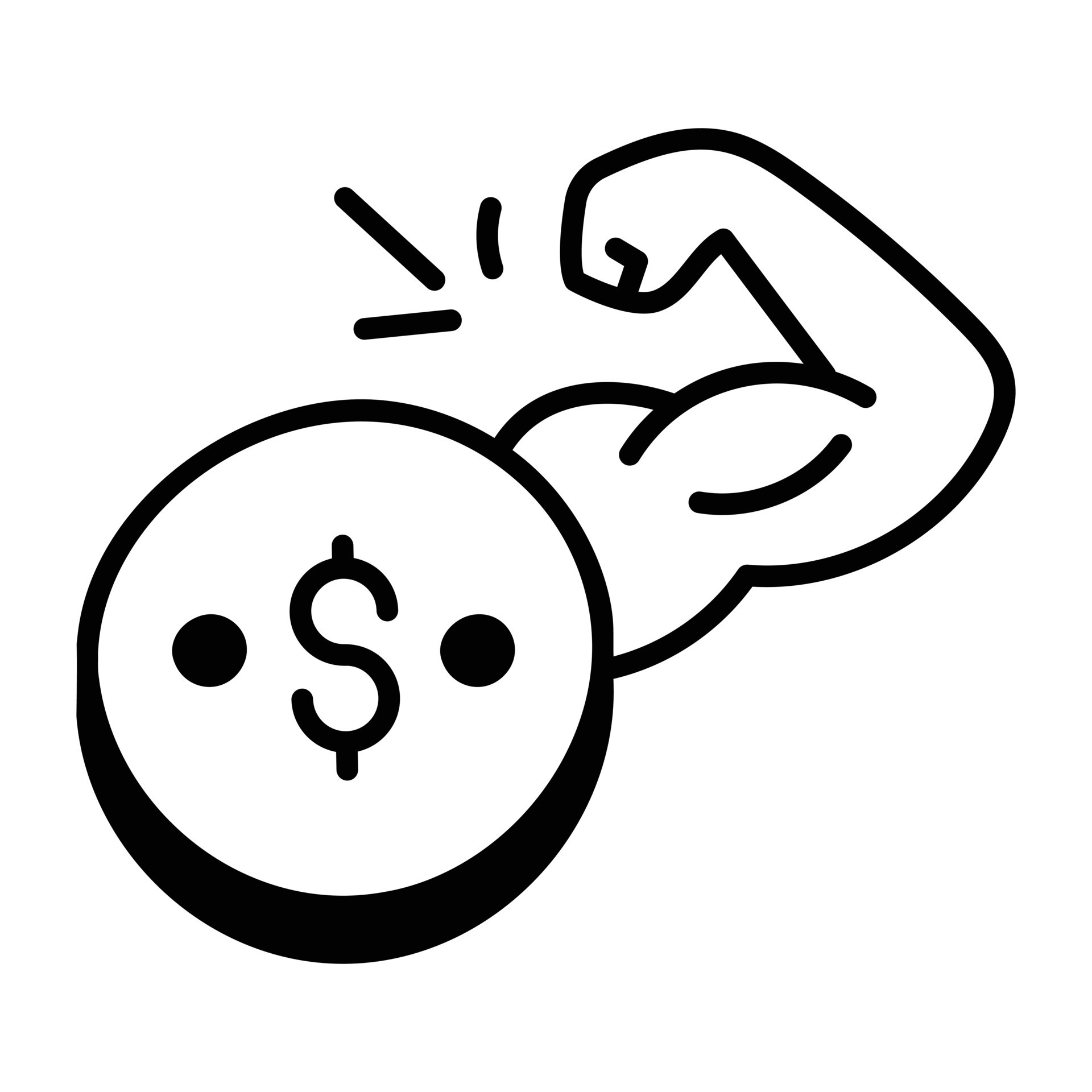 Trendy Money Power 21079449 Vector Art at Vecteezy