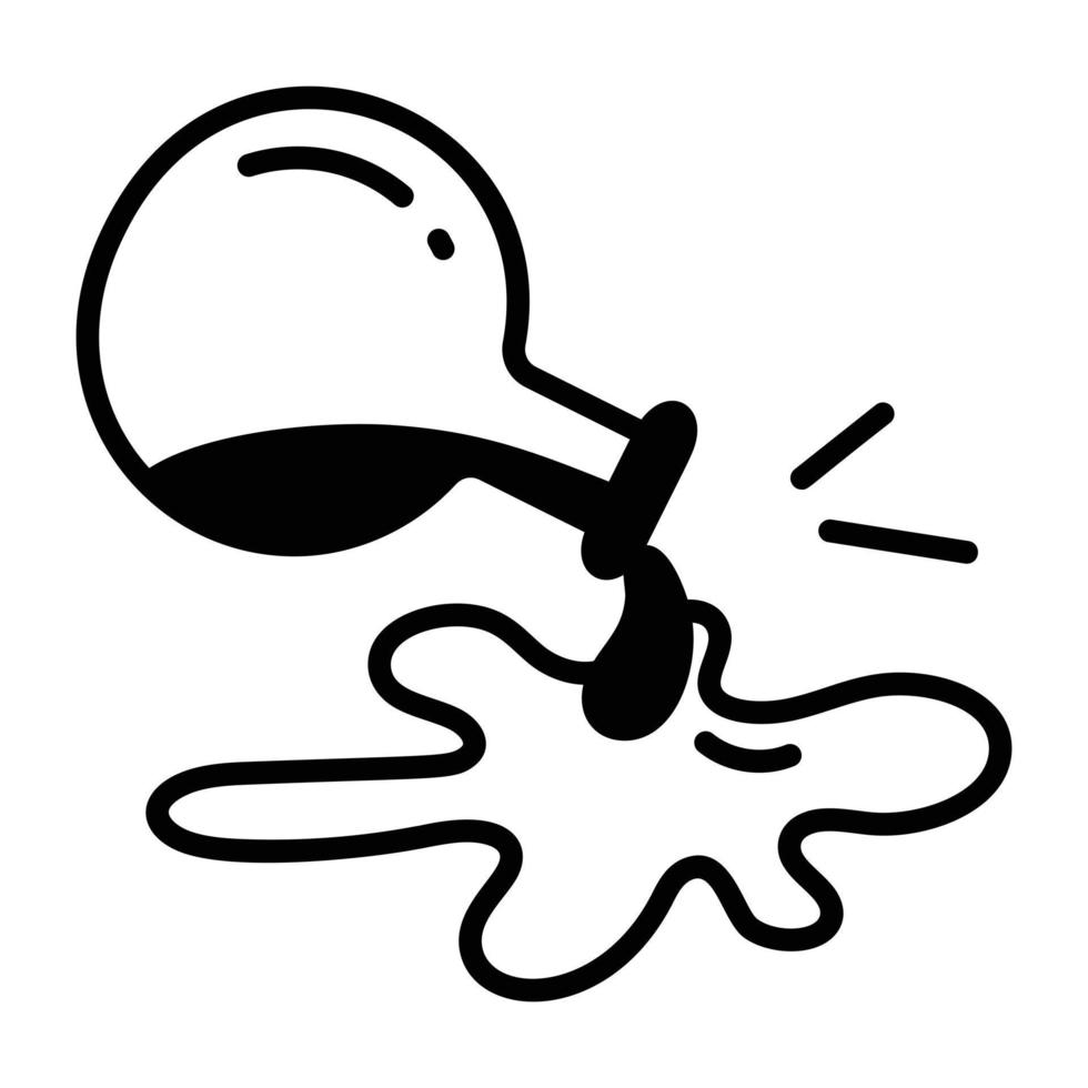 Trendy Lab Spill vector