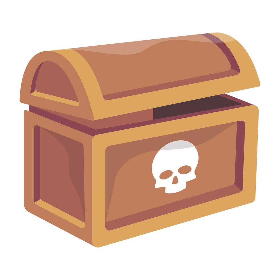 Trendy Pirate Treasure vector