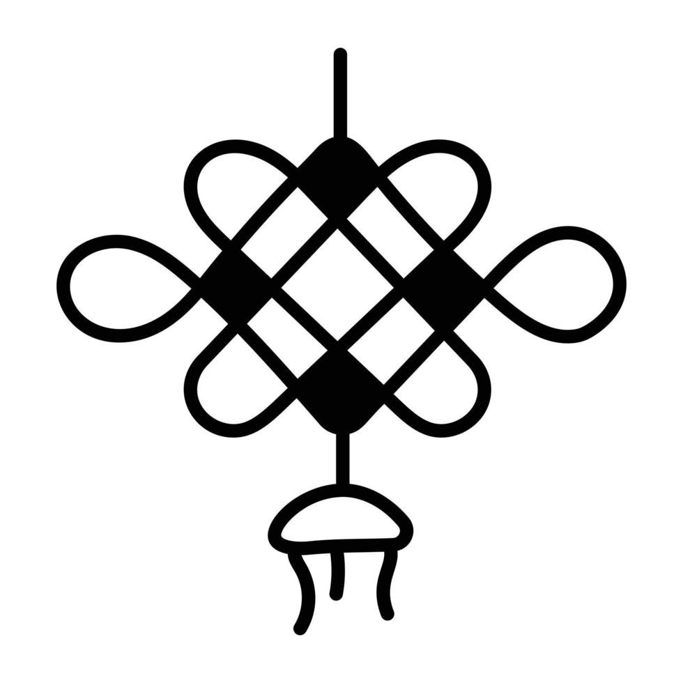 Trendy Lucky Charm vector