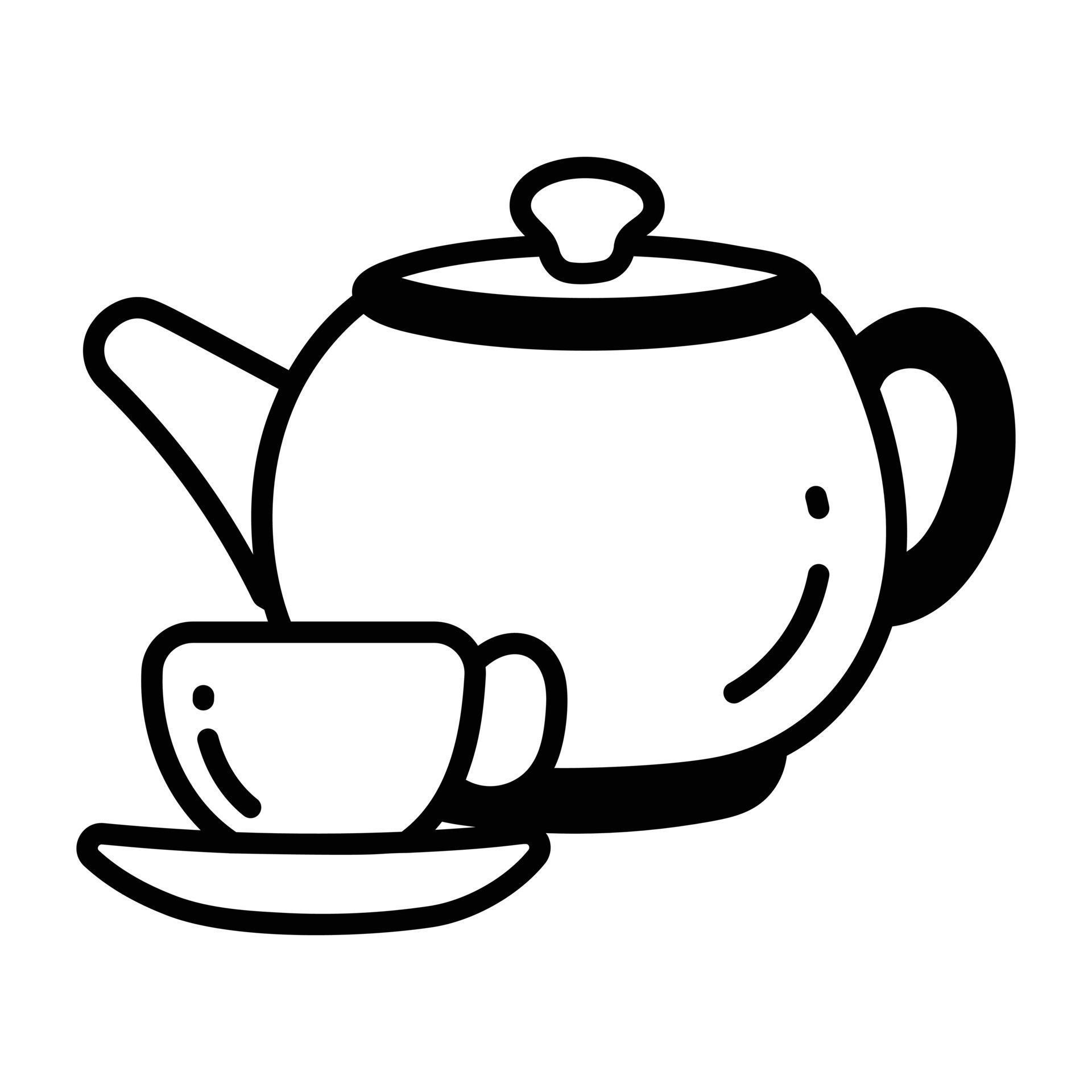 Trendy Tea Set 21079748 Vector Art at Vecteezy
