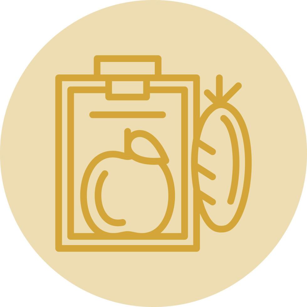 Diet Vector Icon Design