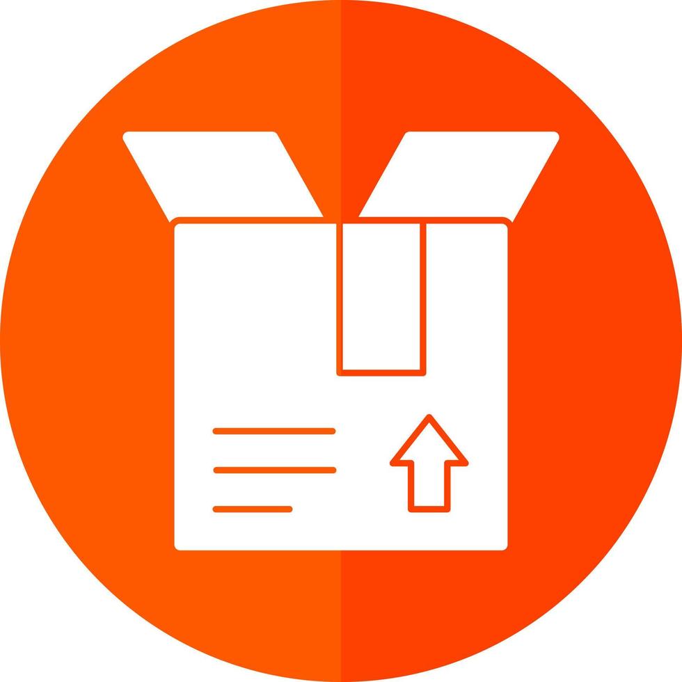 Open Box Vector Icon Design