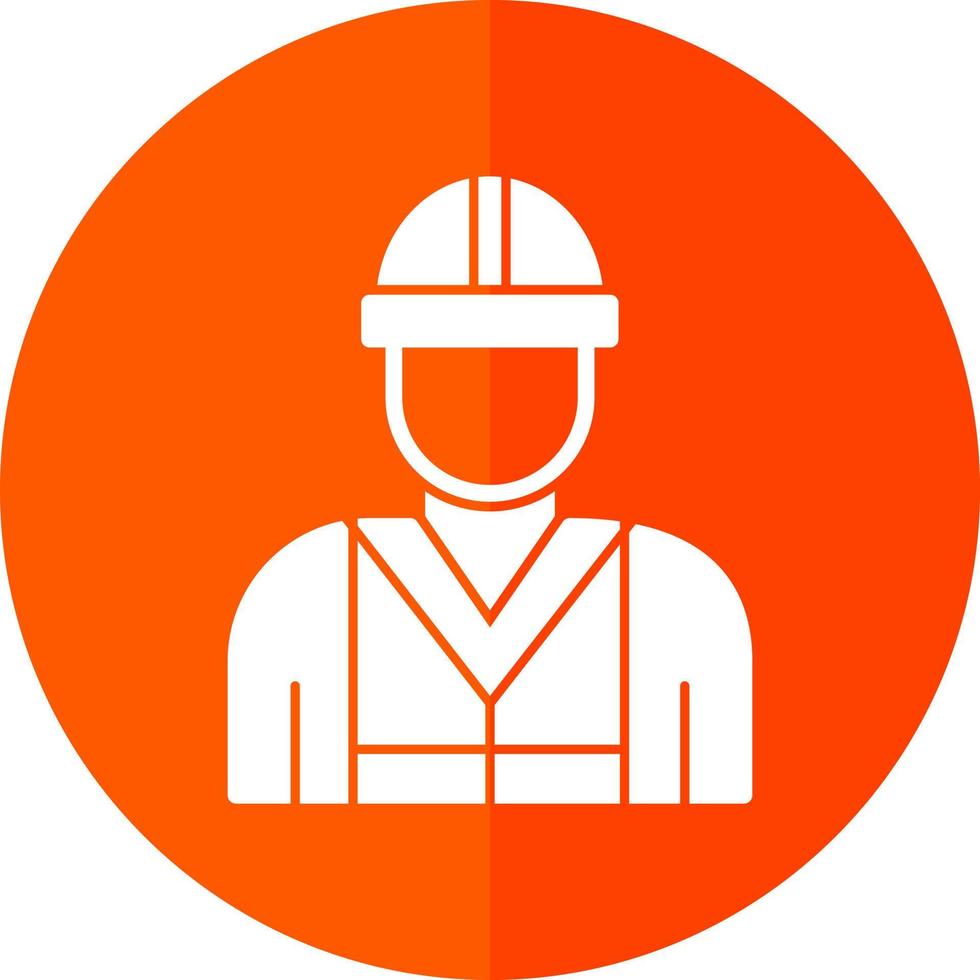 Firefighter Vector Icon Design