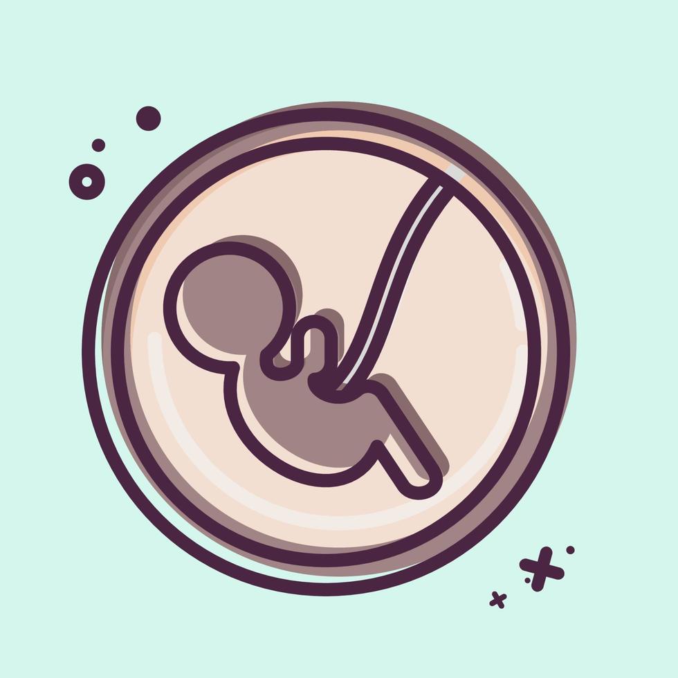 Icon Baby. related to Family symbol. simple design editable. simple illustration vector