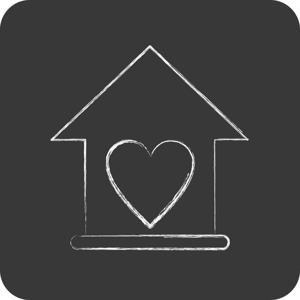 Icon Love Family. related to Family symbol. simple design editable. simple illustration vector