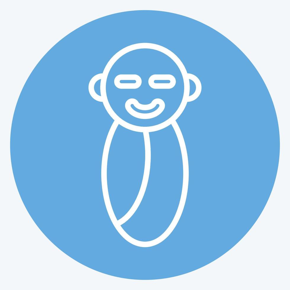 Icon Newborn. related to Family symbol. glyph style. simple design editable. simple illustration vector