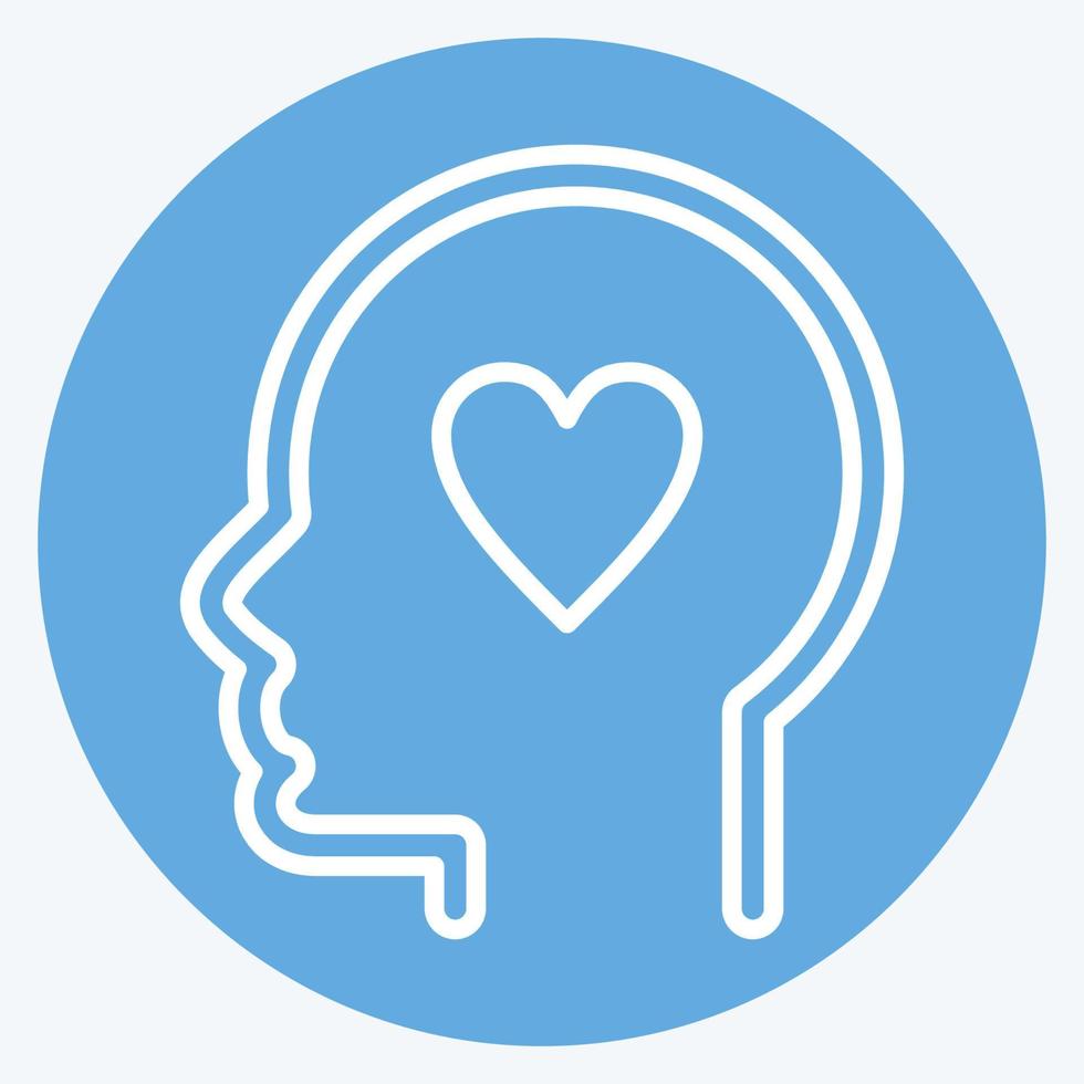 Icon Kindness. related to Psychology Personality symbol. simple design editable. simple illustration vector