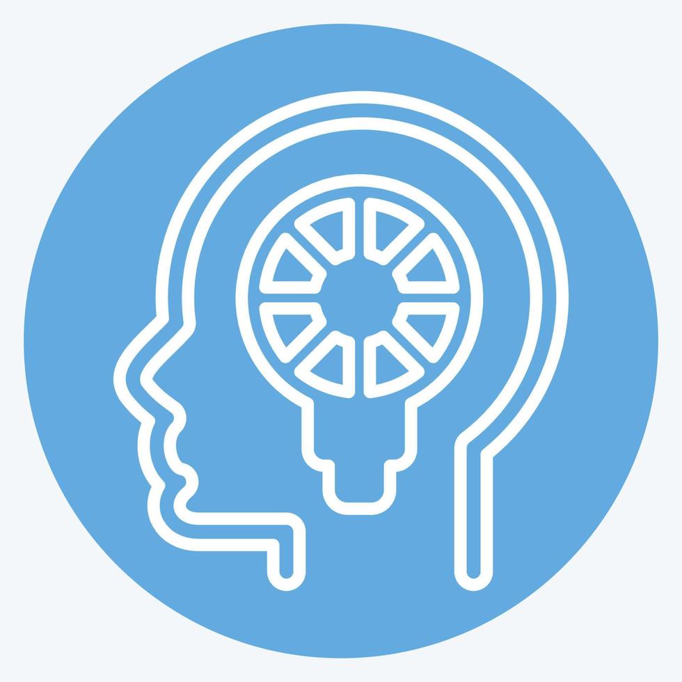 Icon Personality. related to Psychology Personality symbol. simple design editable. simple illustration vector