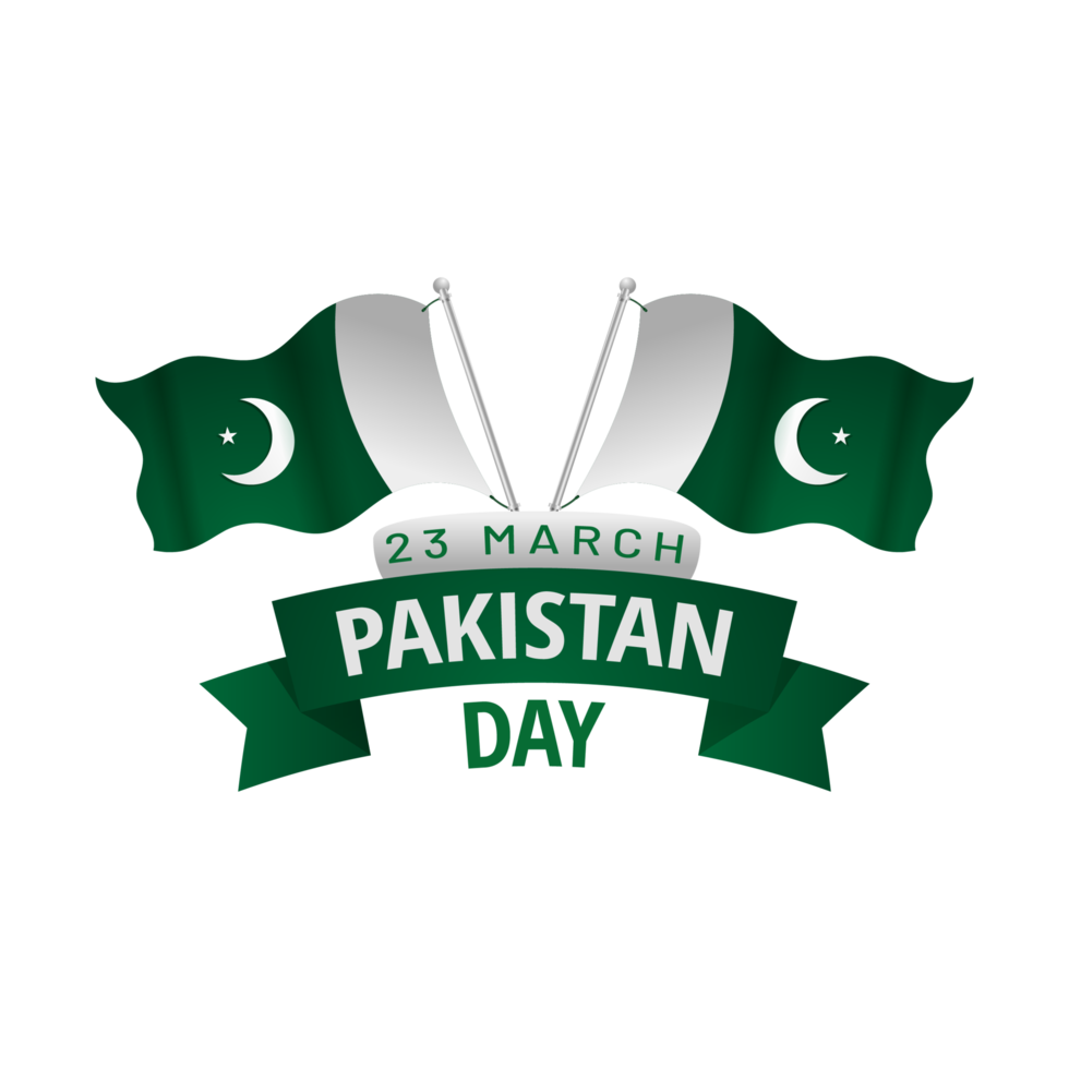 Pakistan day Logo 23 march png